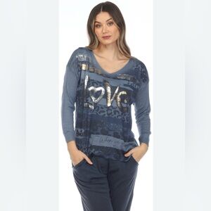 Flora Ashley LOVE Sweater